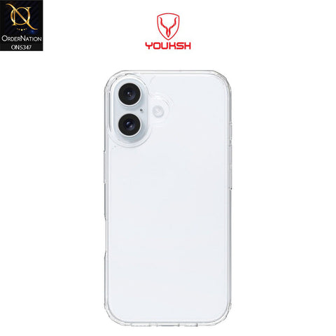 iPhone 17 Cover - Transparent - HD Clear Acrylic Soft Borders Protective Case