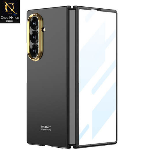 Samsung Galaxy Z Fold 7 Cover - Black - New Premium Quality Pc  Shell Case Designed By GKK