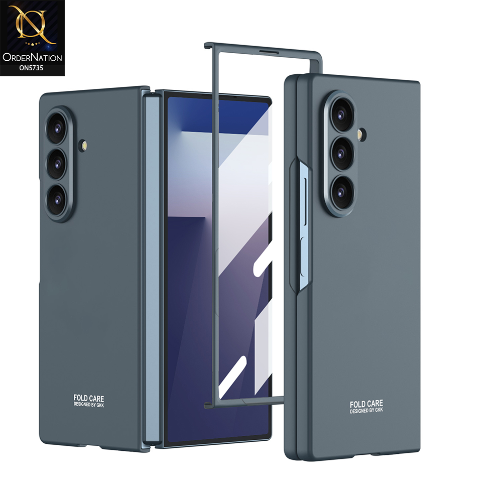 Samsung Galaxy Z Fold 7 Cover - Green - New Premium Quality Pc Slim  Shell Case Designed By GKK