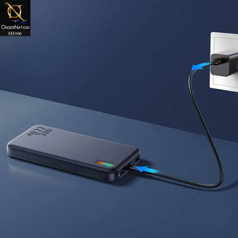 Joyroom JR-QP194 Dazzling Series 10000mah 22.5W Fast Charging Power Bank - Black