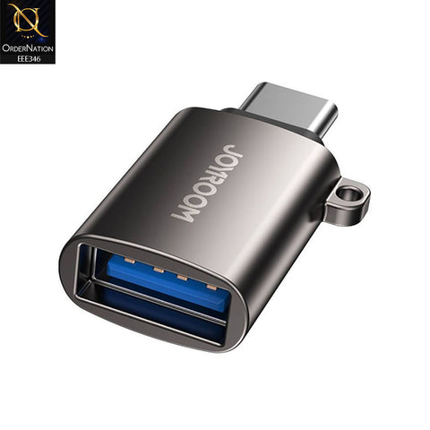 Joyroom S-H151 Type-C Male To USB Female Adapter - Gray