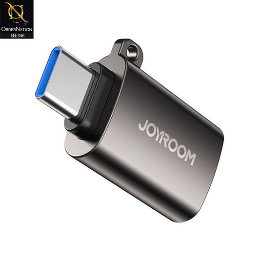 Joyroom S-H151 Type-C Male To USB Female Adapter - Gray