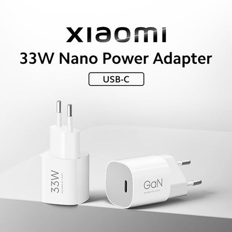 Xiaomi 33W Nano Power Adapter (USB-C) - White