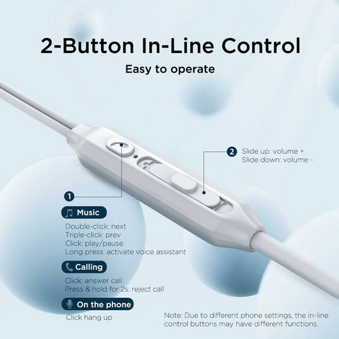 Joyroom JR-EC06 TYPE-C Series In-Ear Metal Wired Earbuds - Silver