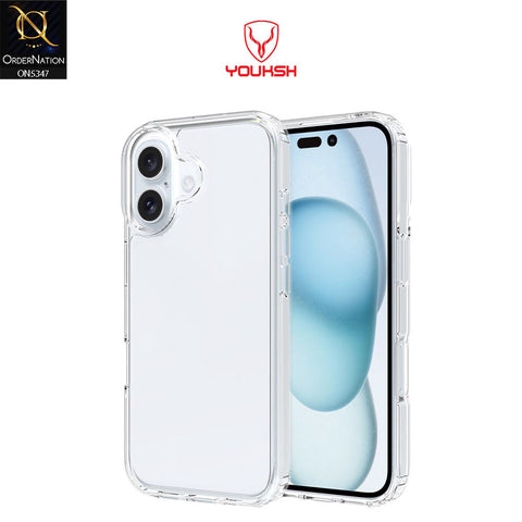 iPhone 17 Cover - Transparent - HD Clear Acrylic Soft Borders Protective Case