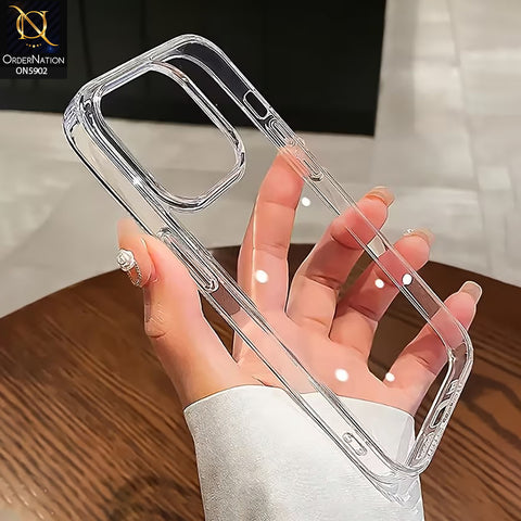 iPhone 16 Pro Max - Transparent  - New Premium Clear Hard Shell Case