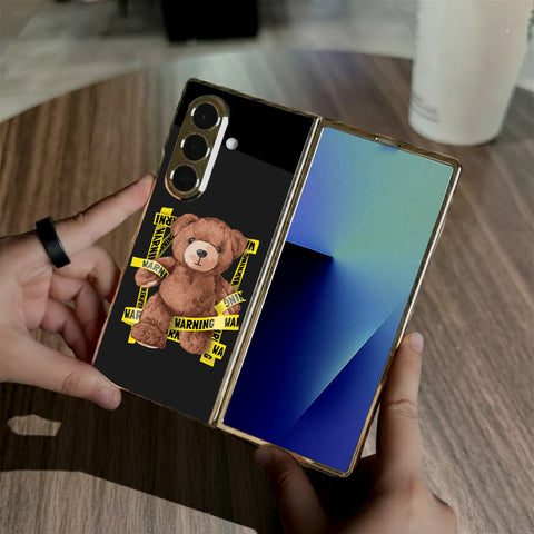 Samsung Galaxy Z Fold 7 - Stellar Series - HQ Premium Shine Durable Golden Electroplate Case