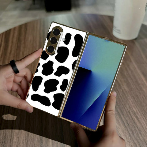 Samsung Galaxy Z Fold 7 - Vanilla Dream Series - HQ Premium Shine Durable Golden Electroplate Case