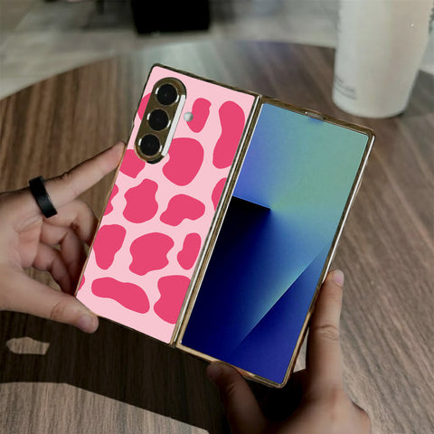 Samsung Galaxy Z Fold 7 - Vanilla Dream Series - HQ Premium Shine Durable Golden Electroplate Case