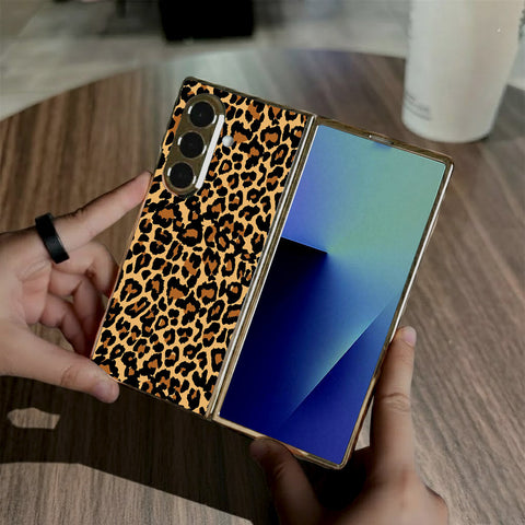 Samsung Galaxy Z Fold 7 - Vanilla Dream Series - HQ Premium Shine Durable Golden Electroplate Case