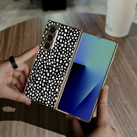 Samsung Galaxy Z Fold 7 - Vanilla Dream Series - HQ Premium Shine Durable Golden Electroplate Case