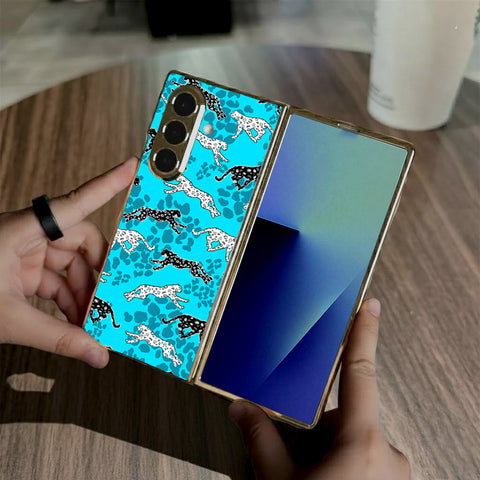 Samsung Galaxy Z Fold 7 - Hustle Series - HQ Premium Shine Durable Golden Electroplate Case