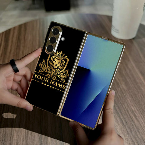 Samsung Galaxy Z Fold 7 - Gold Series - HQ Premium Shine Durable Golden Electroplate Case