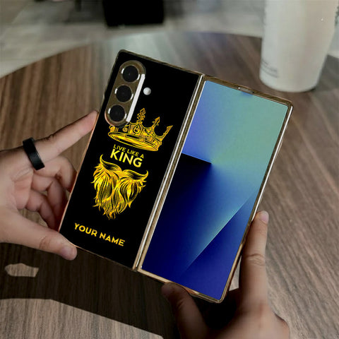 Samsung Galaxy Z Fold 7 - Gold Series - HQ Premium Shine Durable Shatterproof Case
