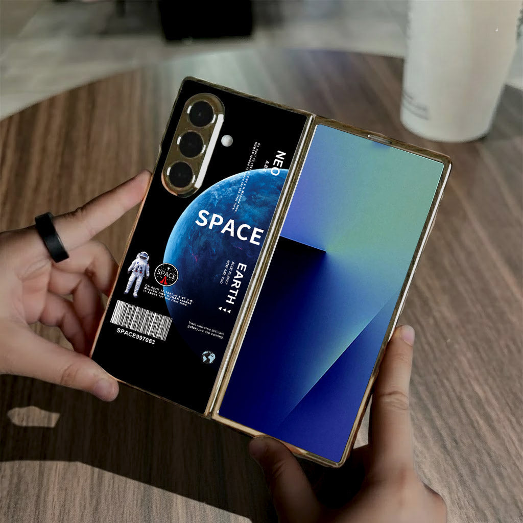 Samsung Galaxy Z Fold 7 - Limitless Series - HQ Premium Shine Durable Golden Electroplate Case