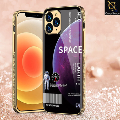 iPhone 13 Pro Cover - Limitless Series - Premium Electroplated Shutterproof Case Soft Silicon Borders Case