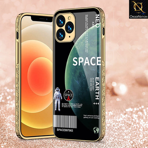 iPhone 13 Pro Cover - Limitless Series - Premium Electroplated Shutterproof Case Soft Silicon Borders Case