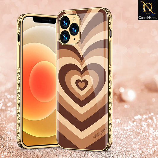iPhone 13 Pro Max Cover - O'Nation Heartbeat Series - Premium Electroplated Shutterproof Case Soft Silicon Borders Case