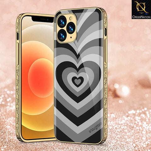 iPhone 13 Pro Max Cover - O'Nation Heartbeat Series - Premium Electroplated Shutterproof Case Soft Silicon Borders Case