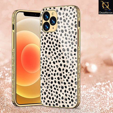 iPhone 13 Pro Cover - Vanilla Dream Series - Premium Electroplated Shutterproof Case Soft Silicon Borders Case