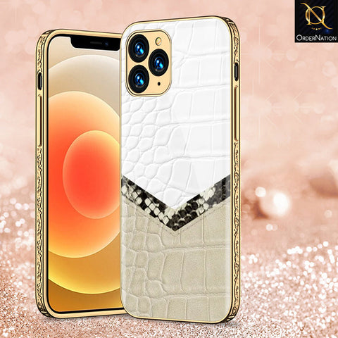 iPhone 13 Pro Cover - Printed Skins Series - Premium Electroplated Shutterproof Case Soft Silicon Borders Case
