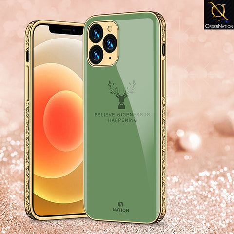 iPhone 13 Pro Max Cover - Nice Series - Premium Electroplated Shutterproof Case Soft Silicon Borders Case