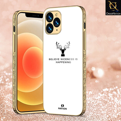 iPhone 13 Pro Max Cover - Nice Series - Premium Electroplated Shutterproof Case Soft Silicon Borders Case