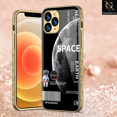 iPhone 13 Pro Cover - Limitless Series - Premium Electroplated Shutterproof Case Soft Silicon Borders Case