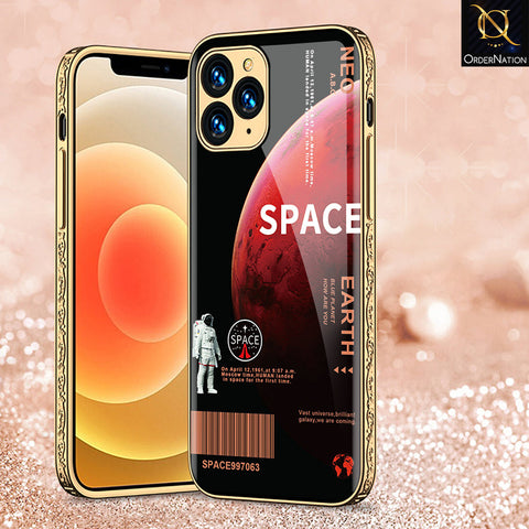 iPhone 13 Pro Max Cover - Limitless Series - Premium Electroplated Shutterproof Case Soft Silicon Borders Case