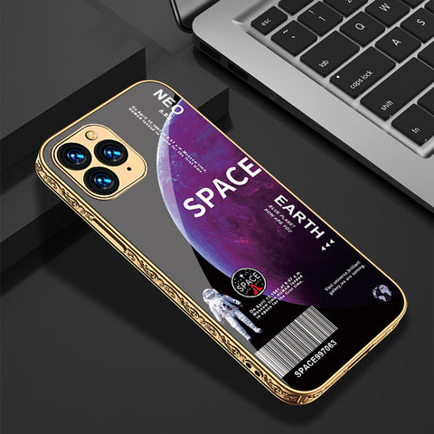 iPhone 13 Pro Cover - Limitless Series - Premium Electroplated Shutterproof Case Soft Silicon Borders Case