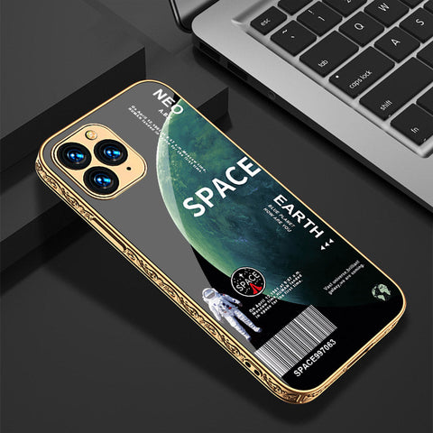 iPhone 13 Pro Max Cover - Limitless Series - Premium Electroplated Shutterproof Case Soft Silicon Borders Case