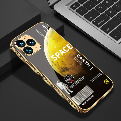 iPhone 13 Pro Cover - Limitless Series - Premium Electroplated Shutterproof Case Soft Silicon Borders Case