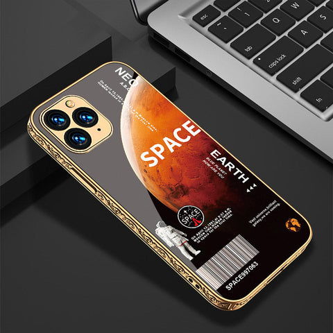 iPhone 13 Pro Cover - Limitless Series - Premium Electroplated Shutterproof Case Soft Silicon Borders Case