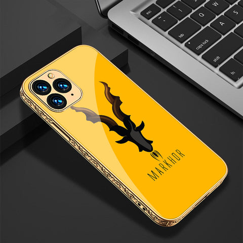 iPhone 13 Pro Cover - Markhor Series - Premium Electroplated Shutterproof Case Soft Silicon Borders Case