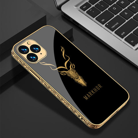 iPhone 13 Pro Max Cover - Markhor Series - Premium Electroplated Shutterproof Case Soft Silicon Borders Case