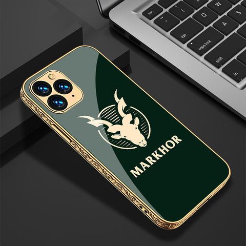 iPhone 13 Pro Max Cover - Markhor Series - Premium Electroplated Shutterproof Case Soft Silicon Borders Case