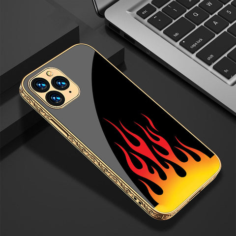 iPhone 12 Pro Max Cover - Stellar Series - Premium Electroplated Shutterproof Case Soft Silicon Borders Case