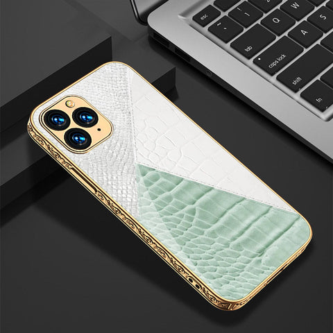 iPhone 13 Pro Cover - Printed Skins Series - Premium Electroplated Shutterproof Case Soft Silicon Borders Case