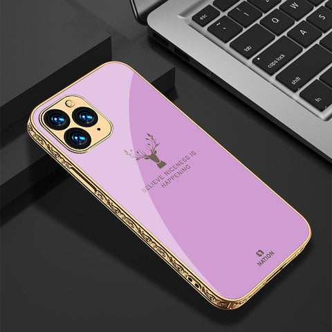iPhone 13 Pro Max Cover - Nice Series - Premium Electroplated Shutterproof Case Soft Silicon Borders Case