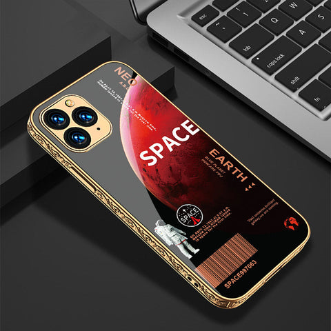 iPhone 13 Pro Max Cover - Limitless Series - Premium Electroplated Shutterproof Case Soft Silicon Borders Case