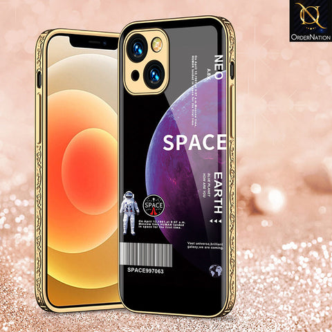 iPhone 15 Plus Cover - Limitless Series - Premium Electroplated Shutterproof Case Soft Silicon Borders Case