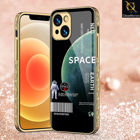 iPhone 15 Plus Cover - Limitless Series - Premium Electroplated Shutterproof Case Soft Silicon Borders Case