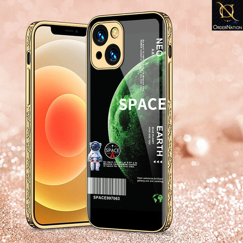 iPhone 15 Plus Cover - Limitless Series - Premium Electroplated Shutterproof Case Soft Silicon Borders Case