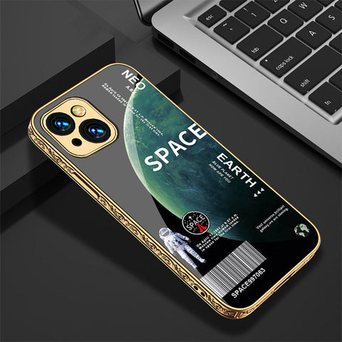 iPhone 15 Plus Cover - Limitless Series - Premium Electroplated Shutterproof Case Soft Silicon Borders Case
