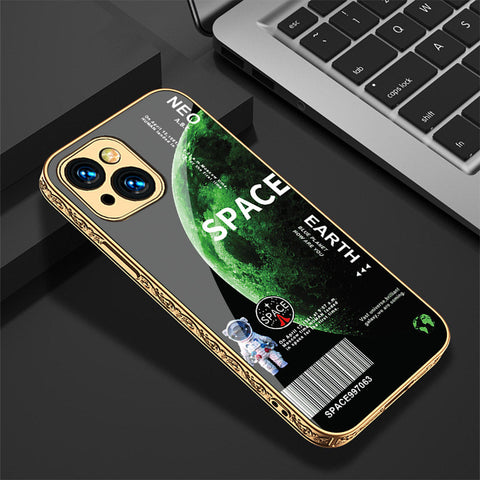 iPhone 15 Plus Cover - Limitless Series - Premium Electroplated Shutterproof Case Soft Silicon Borders Case