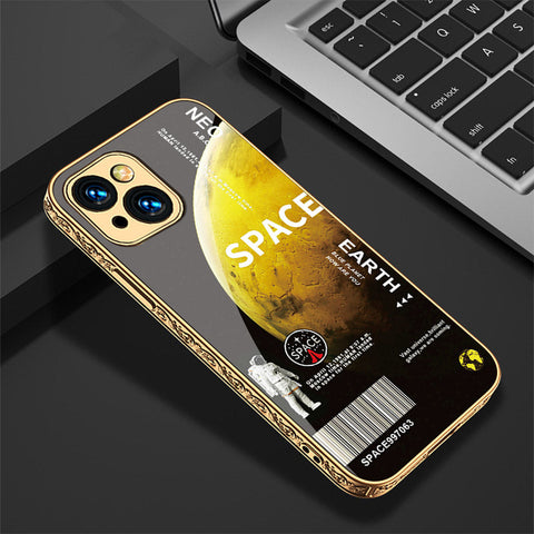 iPhone 15 Plus Cover - Limitless Series - Premium Electroplated Shutterproof Case Soft Silicon Borders Case