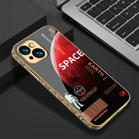 iPhone 15 Plus Cover - Limitless Series - Premium Electroplated Shutterproof Case Soft Silicon Borders Case