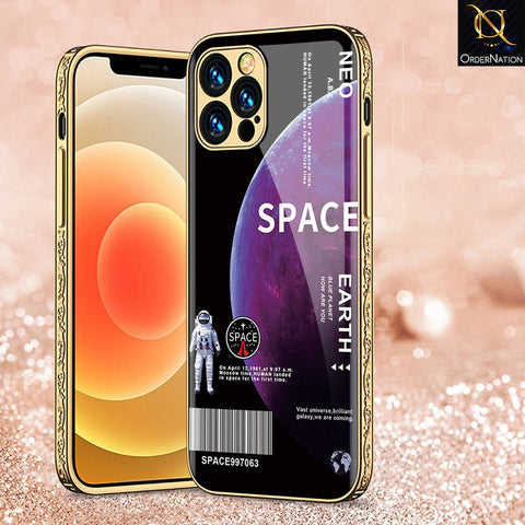 iPhone 14 Pro Cover - Limitless Series - Premium Electroplated Shutterproof Case Soft Silicon Borders Case