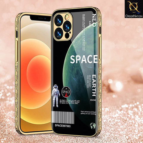 iPhone 14 Pro Cover - Limitless Series - Premium Electroplated Shutterproof Case Soft Silicon Borders Case