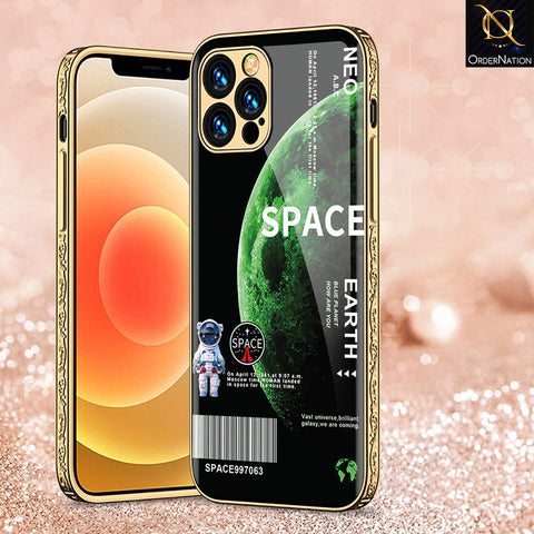 iPhone 15 Pro Cover - Limitless Series - Premium Electroplated Shutterproof Case Soft Silicon Borders Case